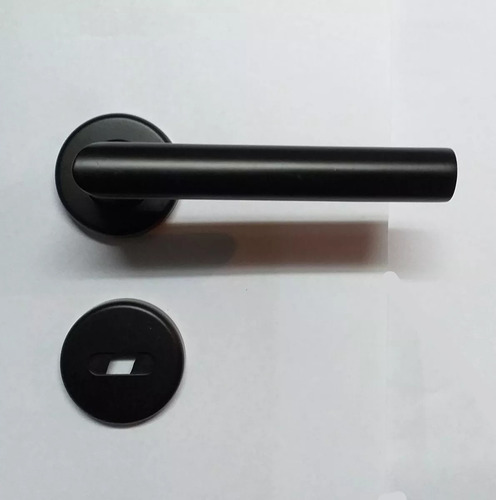 Imagen 2 de 4 de Casiopea Media Manija Aluminio Negro Mate