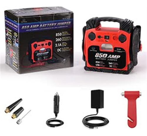Arrancador De Coche, Bs One 850 Amperios Pico Arrancador De