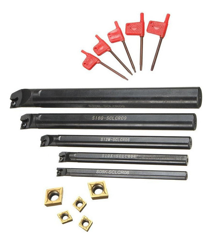 Set 5 Unids Barra De Mandrinar Con Llaves, Eficiencia,