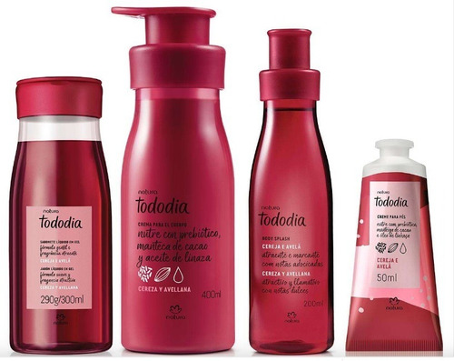 Kit Natura Tododía Cereza Y Avellana - Envío Gratis