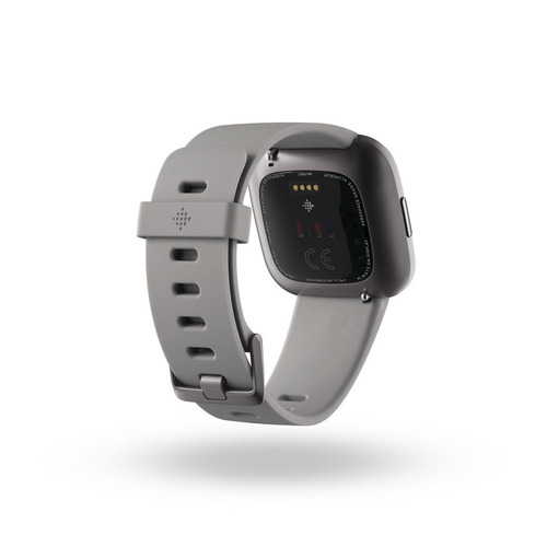 Imagen 3 de 3 de Smartwatch Fitbit Versa 2 caja de aluminio anodizado mist grey aluminium, malla stone de silicona FB507