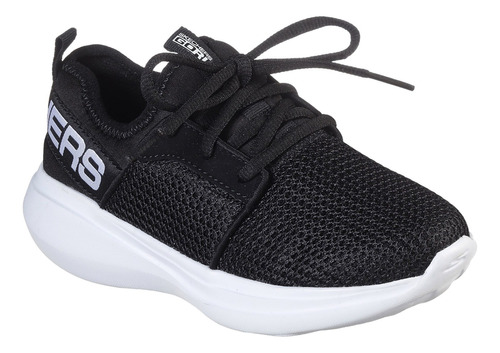 Tenis Skechers Unisex Deportivo Negro Comodo Go Run 97874 