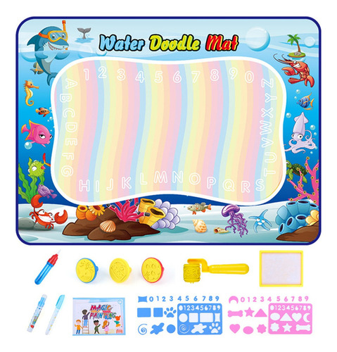 Pizarrones Magicos Para Niños, Tapete Dibujo Agua Pintura