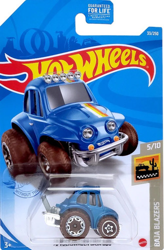 Auto Hot Wheels '70 Volkswagen Baja Bug Az Baja Blazers 5/10