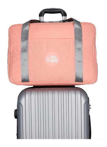 Imagen 3 de 8 de Bolso De Mano - Muy Practico Ideal Viaje Vacaciones Valija