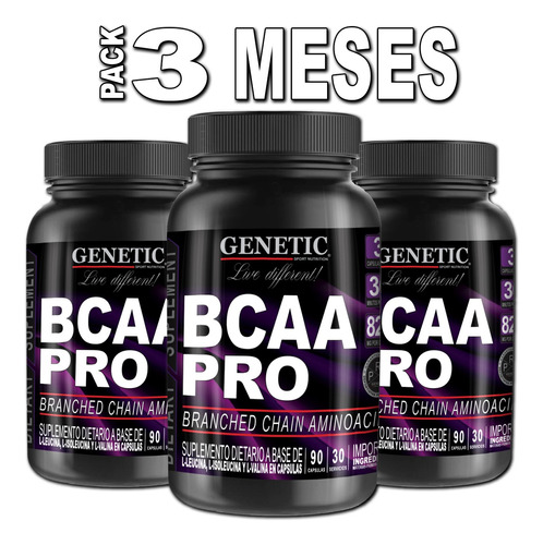 N° 1 Aminoácidos Bcaa Pro Leucina Valina Isoleucina Genetic