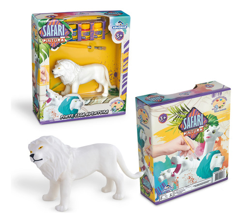 Brinquedo Educativo Aprendizado Infantil De Colorir Animais