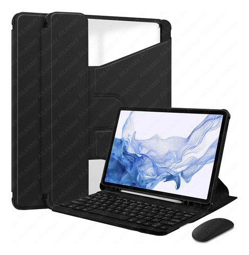 Funda Rotativa Con Teclado+ratón For Xiaomi Pad 6/pad 6 Pro