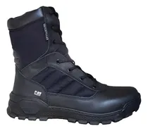 Comprar Bota Borcego Táctico Militar Caterpillar Negro Caña Alta