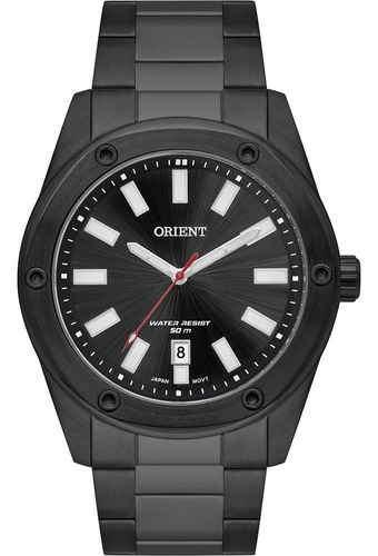 Relógio Orient Masculino Ref: Mpss1046 P1px Casual Black