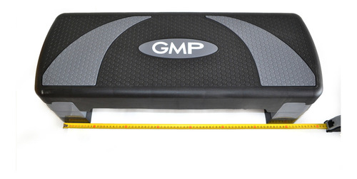 Step Banco Escalon Ejercicio 78 X 29 Cm Con 4 Modulos Gmp Color Negro