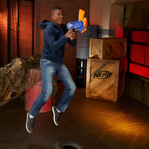 Imagen 8 de 9 de Lanzador Pistola Juguete Nerf N-strike Elite Rukkus 8 Dardos