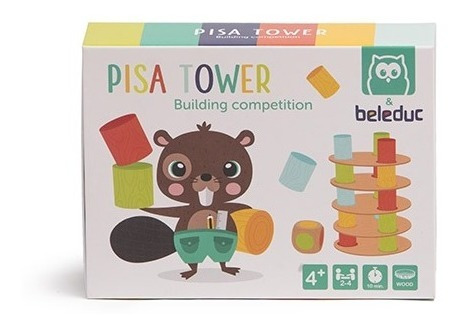 Juego De Mesa Pisa Tower Juego De Equilibrio Eurekakids