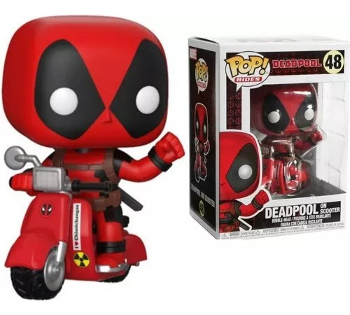 Funko Pop Deadpool En Scooter 48