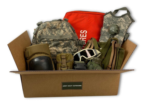 Caja Misteriosa Premium Caza, Militar, Airsoft Y Mucho Full