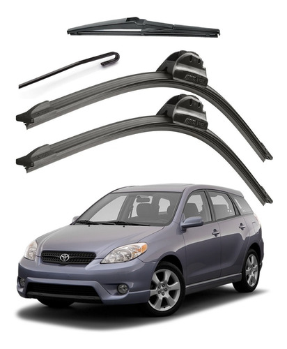 3 Plumas Limpiaparabrisa Toyota Matrix 2003 2004 A 2007 2008