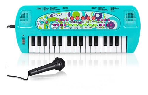 Raimy Teclado De Piano Para Nios, 32 Teclas, Piano Porttil D