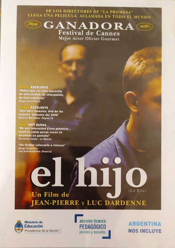 El Hijo - Dvd Nuevo - Jean Pierre / Luc Dardenne -