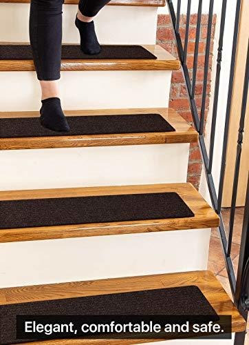 Imagen 5 de 7 de Alfombra Antideslizante Para Escaleras.