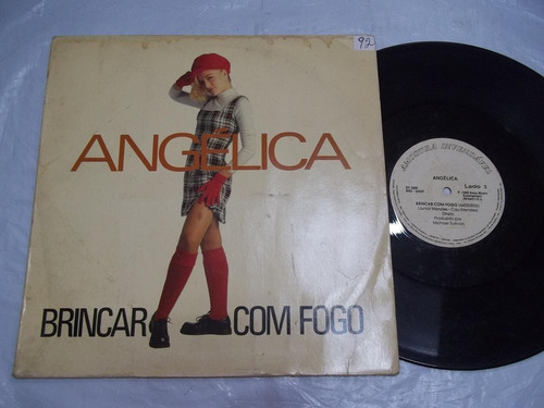 Lp Vinil Mix - Angélica - Brincar Com Fogo