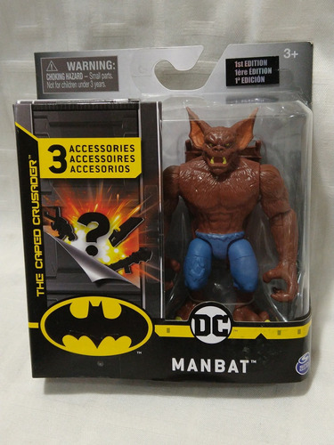 Manbat The Caped Crusader Dc Comics Batman Creature Chaos