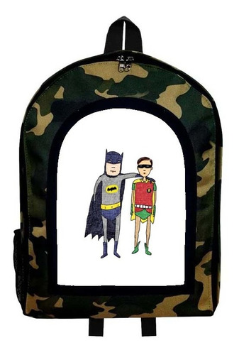 Mochila Camuflada Batman Nueva Colección Modelo 65