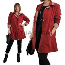 Comprar Piloto Campera Mujer Impermeable Microfibra Talles Grandes