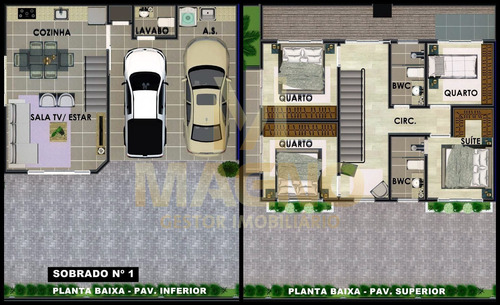 Imagem 5 de 13 de Venda Sobrado 5 Quartos No Bairro Coqueiral - R142545