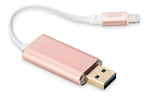 Tera Grand Ednet Smart Memory Microsd Card Reader (rose Gold