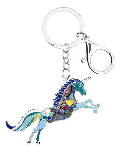 4 Llaveros De Unicornio/metal Esmaltado/accessorios/llaves 