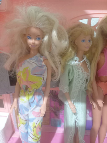 Lote De Barbies De Los 80 (Usado)