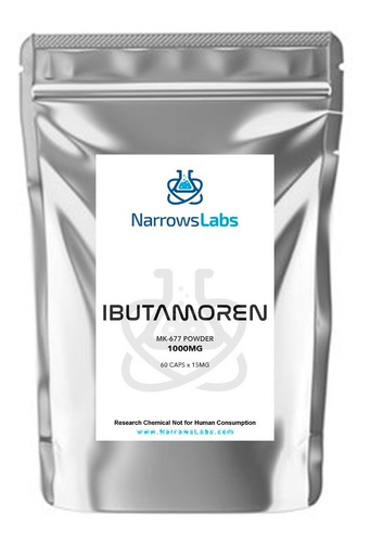 Narrows Labs | Sarms Ibutamoren Mk-677 | 60 X 15mg | Ee.uu