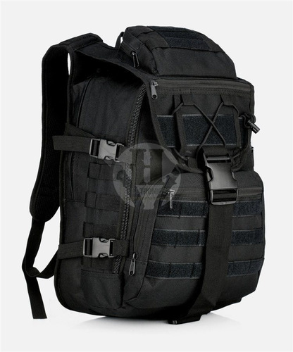 Mochila Tactica X7 Negro 40l Molle Reforzada Survival Army