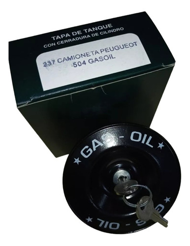 Tapa Tanque Combustible Gas Oil Peugeot 504 Pick Up