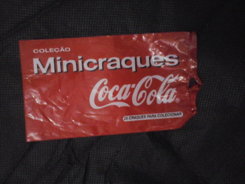 Embalagem Promoção  Minicraques Coca Cola  
