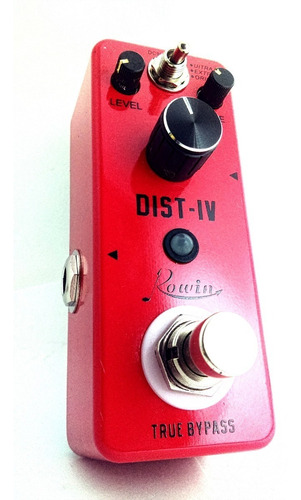 Distortion-iv 4 Rowin Pedal Guitarra Core Bajo Ultra Metal