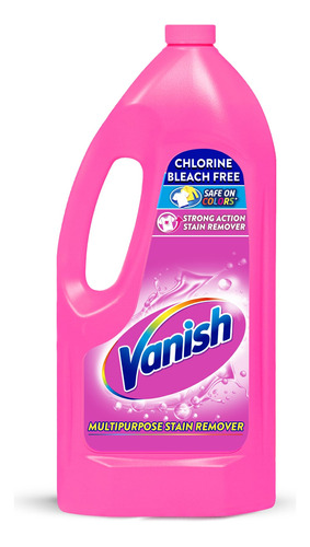 Vanish Color Liquido Rosa, Removedor De Manchas Multiusos, S