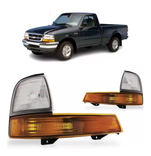 Juego Faros De Giro Delantero Ford Ranger 1998 1999 2000