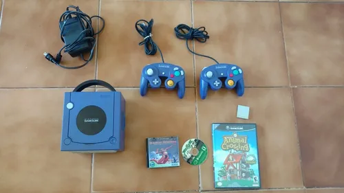 Game Cube Destravado, 2 Controles, Memory Card E Jogos (Usado)
