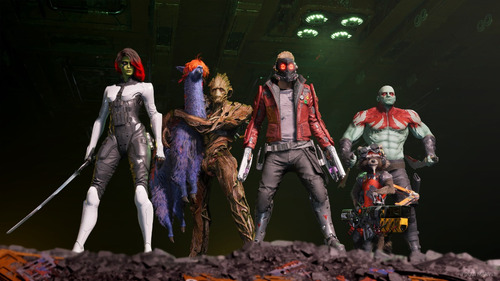 Guardians Of The Galaxy Cosmic Deluxe Edition Ps4 Físico