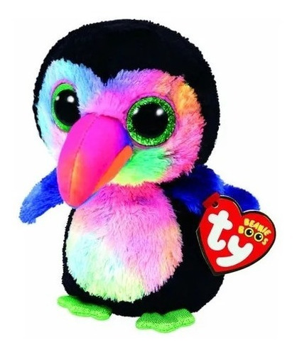 Peluche Ty Beaks Tucan Beanie Boos Boo Ty Original Nuevo