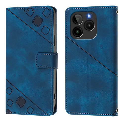 Funda Tipo Cartera Con Tapa Para Blu Bold K10
