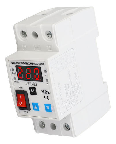 Protector De Sobretensión 220v 63a Self Recovery Pa66