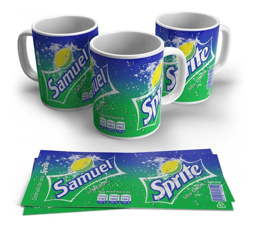 Pocillos Personalizados - Sprite Vasos Mugs