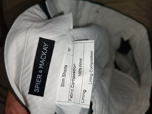 Zgna Bermuda Spider & Mackay Talla 30 No Bally Saint Knzo Y3 (Usado)