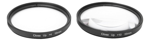 Filtro Macro De Vidrio Óptico De Primer Plano +1 +2 +4 +10 K
