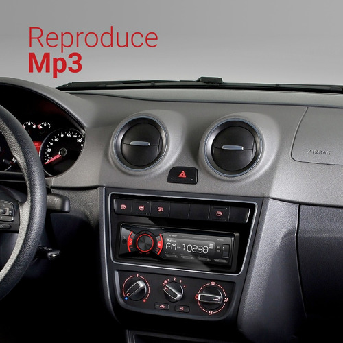 Imagen 9 de 9 de Auto Stereo X-view Ca-1000rxbt Sin Cd Mp3 Usb Sd Fm Bluetooth Desmontable