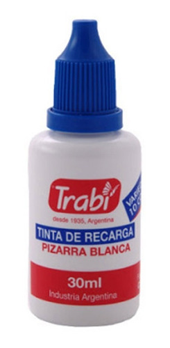 Tinta Para Recargar Marcadores P/ Pizarra 30 Ml Trabi