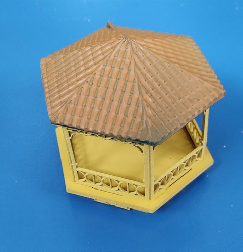 Jr - Pérgola Para Maqueta Ferromodelismo Esc. H0 Armada!!