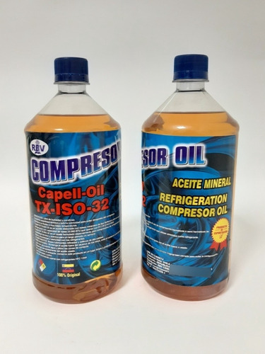 Aceite Mineral Refrigeración Iso32 - Iso68. 1 Lts. Tienda